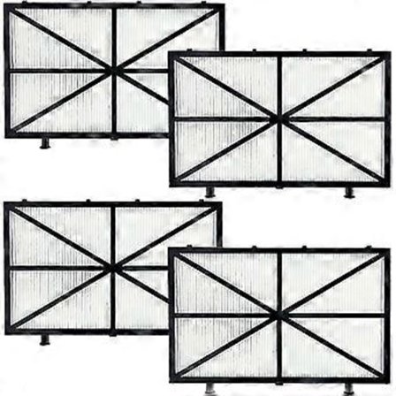4-pack filter för Maytronics Dolphin Nautilus CC Plus, M400 och M500 robotar SZRH A-GB