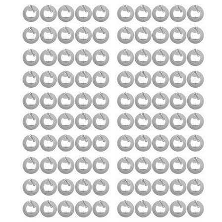 100 kpl NFC Ntag213 NFC -tarra 13,56 MHz ISO14443A 213 -tarra Universaali tarra KAIKILLE NFC EnaKvalitetsgåvor -laitteille