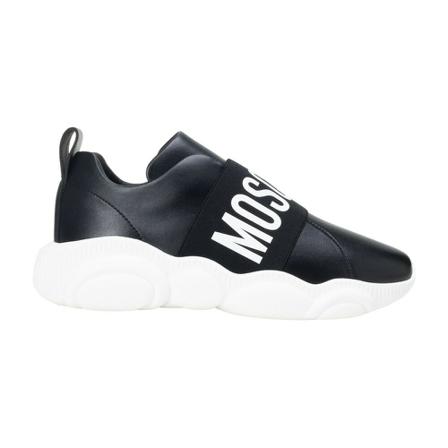 Moschino, Sneakers Zwart, Dames, Maat:36 EU