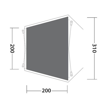 Outwell Woodcrest Footprint