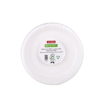 Castleview Extra Strong Plates (10-pack) One Size White