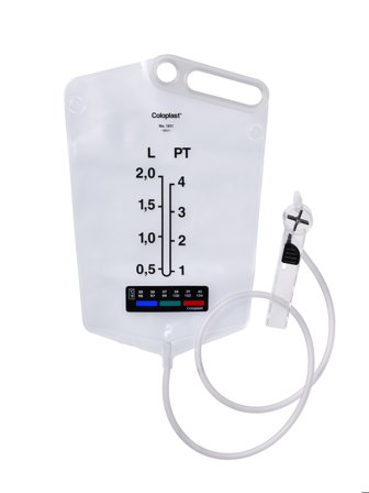 Coloplast Assura Assura 1511 vannpose med termometer for bruk ved irrigasjon, 1 stk.