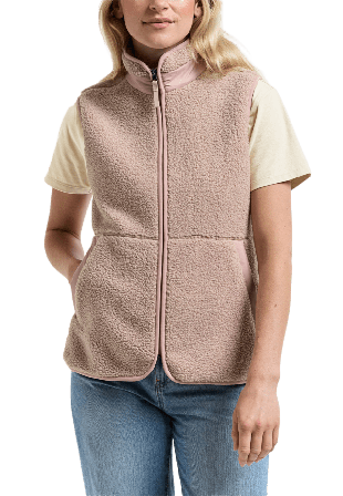 Didriksons Siv Vest Jackor Dam Rosa 42