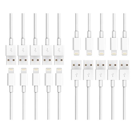 10-pack lightningkablar