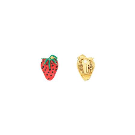 Alessandra Rich, Earrings Rood, Dames, Maat:ONE Size