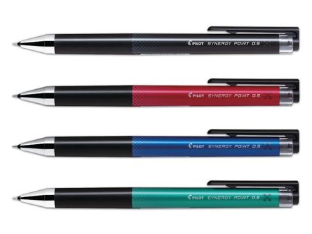 PILOT Gelpenna Synergy Point 0,5 Svart - Lyreco - Kontorsmaterial - Pennor - Gelpennor