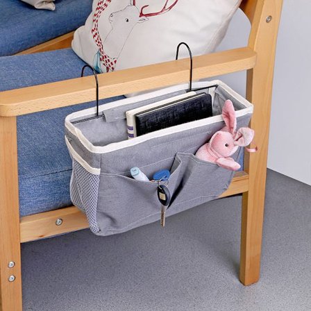 Sängyn tasku 1 kpl Sängyn vieressä oleva järjestelykassi Ripustettava sängyn säilytystila, ZQKLA