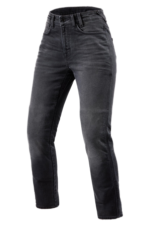 Jeans Moto Donna Rev'it! Victoria 2 SF Usato Grigio Medio W27 x L30