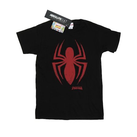 Marvel Spider-Man Logo T-shirt L Svart