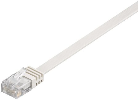 MicroConnect nettverkskabel - 25 cm - hvit