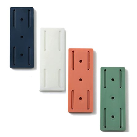 4 stk. Veggmontert stikkontakt for pluggbare armaturer