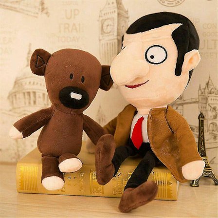 30 cm Mr Bean Bamse Bamse Plys dukke Blød tøjdyr Børnefødselsdag G
