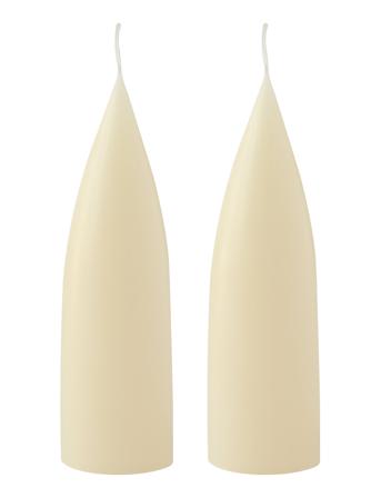 Hand Dipped C -Shaped Candles, 2 Pack Home Decoration Candles Block Candles Kermanvärinen Kunstindustrien
