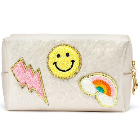 Meikkipussi, hygieniatarvikepussin järjestäjä (1 kpl, valkoinen)