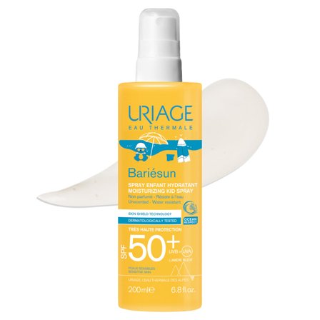 URIAGE Spray Idratante Bambini SPF50+ 200ml - Spray solare corpo alta prot.