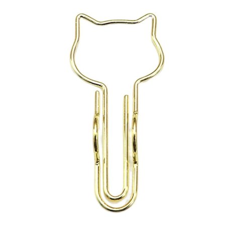 10 ST/Påse Pennfäste Gem Papper Gem KATT KATT Katt_tfrf