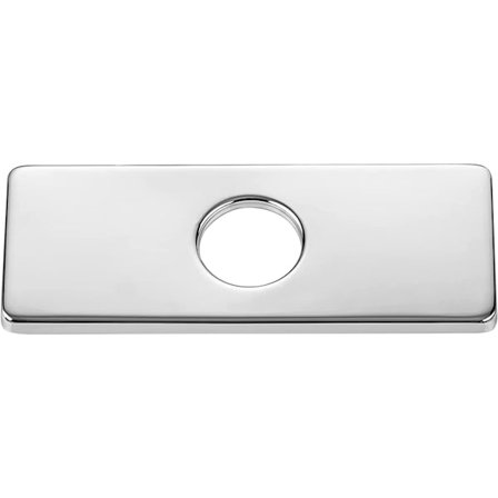 INF Täckplatta för blandare Rostfritt stål 6 tum Silver