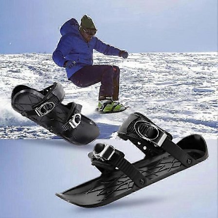Mini Ski Skøjter Til Sne De Korte Skiboards Snowblades Unisex Vinter Udendørs Sport Ski Shates