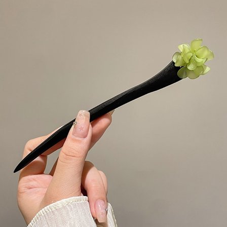 Vintage blomst frynser hårpinner Fasjonable kvinnelige metall hår