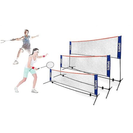 Kannettava taitettava yksinkertainen 3m 4m 5m 6m tennisverkko sulkapalloverkko