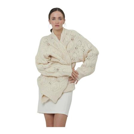 Silvian Heach Short cardigan with perforated details inbo, Dame Striktrøjer