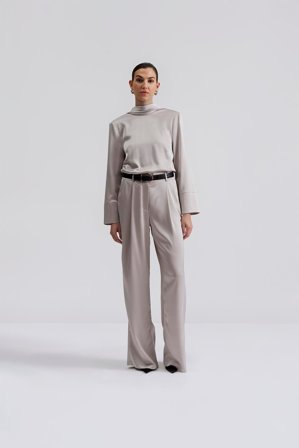 Malina - Sarah byxor - S - Steel Grey