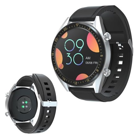 Huawei Watch GT 2 42mm genuine leather watch band - All Black