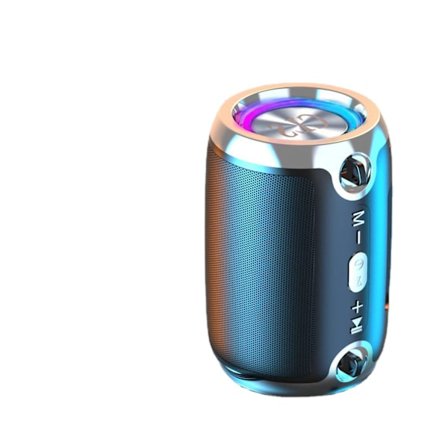 Bluetooth-högtalare Bärbar subwoofer Hög volym Liten trådlös högtalare för utomhusbruk svart standardversion