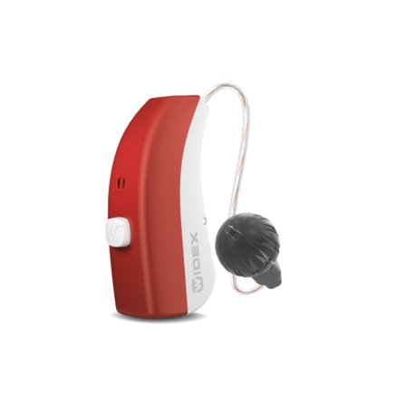 Widex Moment 330 - mRIC R D / RIC 312 D / RIC 10 Sporty Red