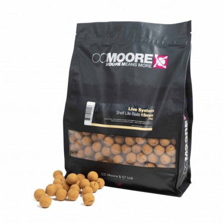 CC Moore Live System Boilies 1kg - 18mm