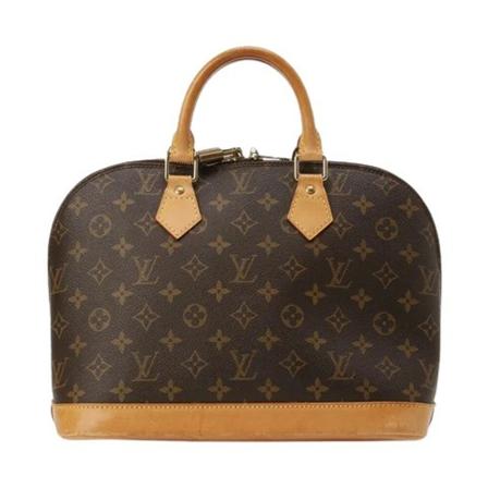 Louis Vuitton Vintage Pre-owned Canvas hndtasker Brun, Dame Vintage Tasker, Størrelse: ONE Size