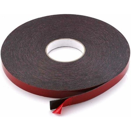 Dobbeltsidig isoleringstape 30m - 20mm bred og 1mm tykk skumtape - Resistent opp til