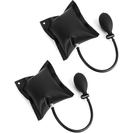 2-delt oppusteligt pude sæt til nem dør-, vindues-, møbel- og køleskabsinstallation