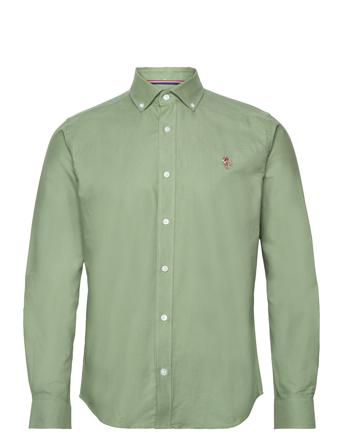 Uspa Shirt Armin Men Skjorte Uformell Grønn U.S. Polo Assn.*Betinget Tilbud