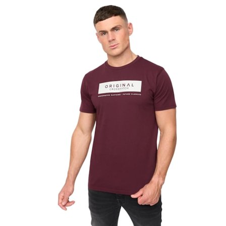 Crosshatch Herr Jamstate T-Shirt L Romrussin