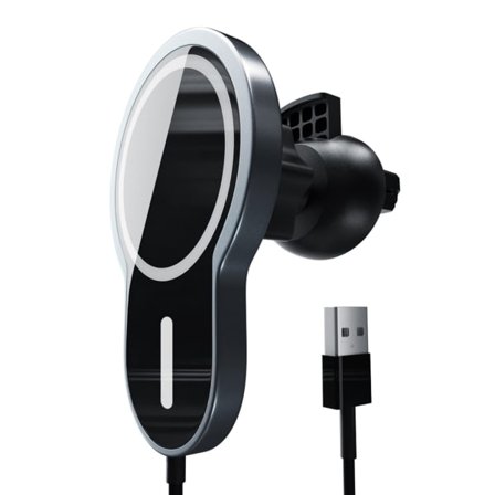 15W Autonäppäinlaite Langaton Magneettiladauri Nopea Lataus 12 13 14 Älypuhelimille Magneettinen Langaton Auton Lataus