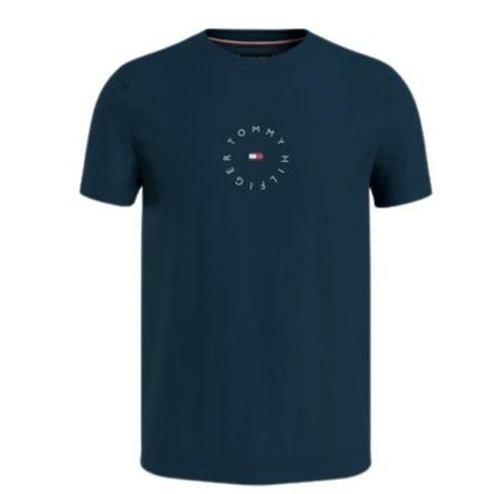 Tommy Hilfiger Ounll Graphic TEE Blå, Herre T-shirts