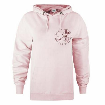 Disney Original Dam/dam Mickey Mouse Circle Hoodie M Pale