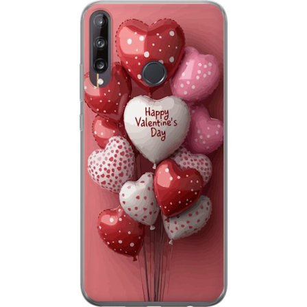 Kompatibelt Mobilskal till Huawei Huawei P40 lite E Valentinballonger