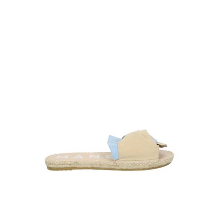 Manebí Ruched open-toe Sandalen , Beige , Dames , Maat: 37 EU