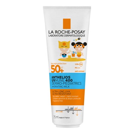 LA ROCHE-POSAY UVMune 400 Latte Idratante Dermo-Pediatrics Bambino SPF50+ 75ml - Crema Solare Bambini