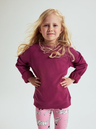Polarn O. Pyret - Sweatshirt - 110 - Childrenswear - pink