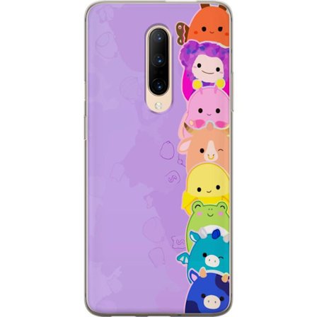 Kompatibelt Mobildeksel til OnePlus 7 Pro Mørk silhuett av Jesus med tornekroner mot svart bakgrunn med sterk kontrast og hvit typografi