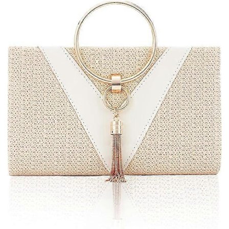 Dam Halmväskor Sommar Strandväskor Tofs Kvällsväska Tote Väskor