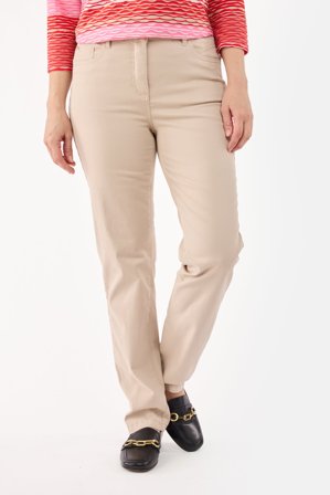 BRANDTEX - Ingrid Bukser - Sand - Straight fit