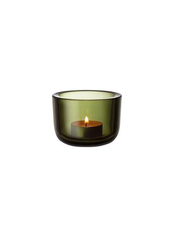 Valkea Teal.cand 60Mm Home Decoration Candlesticks & Tealight Holders Tealight Holders Grønn Iittala