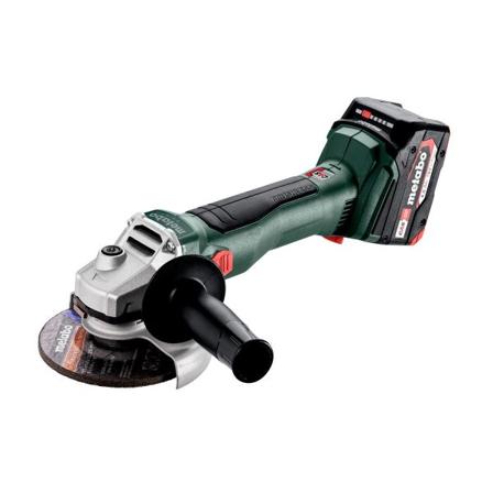 Metabo W 9-125 BL Vinkelsliper med batteri og lader, Maskiner