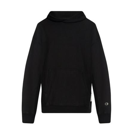 Champion Hoodie with logo patch Sort, Herre, Størrelse: XL