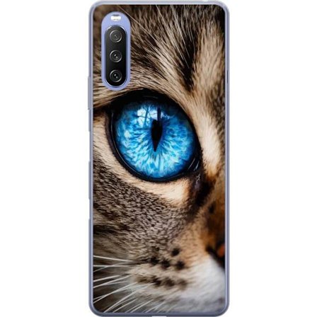 Yhteensopiva Puhelinkuori Sony Xperia 10 III Lite Värikäs spiraaligalaksi avaruudessa tähtien, sumujen ja kosmisen valon kanssa