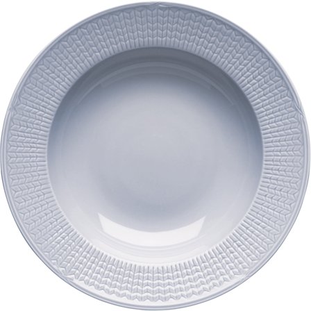 Rörstrand Swedish Grace dyb tallerken 25 cm, is - Blå/grå | KitchenOne